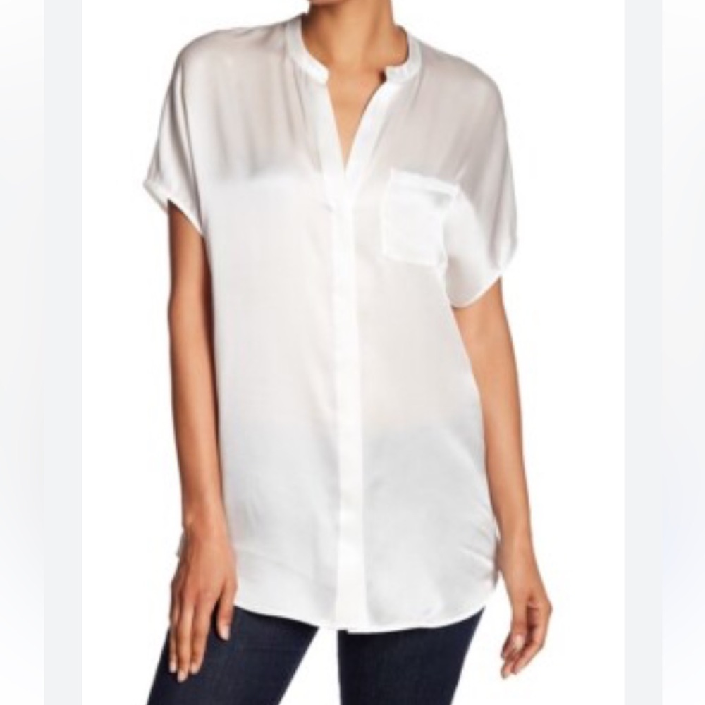 Soho Classic White Women's Blouse